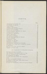 Wetenschappelijke bladen, 1894 (3e deel) [Inhoudsopgave]