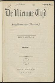 De nieuwe tijd; Sociaaldemokratisch maandschrift jrg 1, 1896 [Inhoudsopgave]