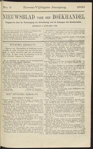 Nieuwsblad voor den boekhandel jrg 56, 1889, no 2, 08-01-1889 in 