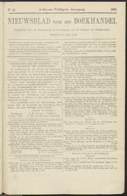 Nieuwsblad voor den boekhandel jrg 58, 1891, no 41, 22-05-1891 in 
