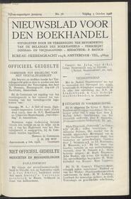 Nieuwsblad voor den boekhandel jrg 95, 1928, no 76, 05-10-1928 in 