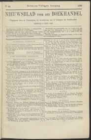 Nieuwsblad voor den boekhandel jrg 57, 1890, no 44, 03-06-1890 in 