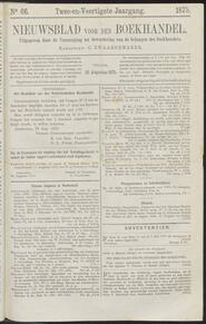 Nieuwsblad voor den boekhandel jrg 42, 1875, no 66, 20-08-1875 in 
