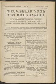Nieuwsblad voor den boekhandel jrg 92, 1925, no 46, 09-06-1925 in 