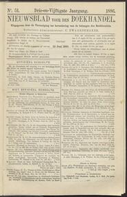 Nieuwsblad voor den boekhandel jrg 53, 1886, no 51, 25-06-1886 in 