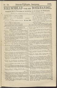 Nieuwsblad voor den boekhandel jrg 53, 1886, no 50, 22-06-1886 in 