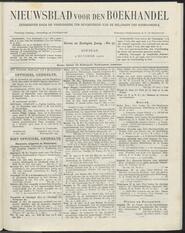 Nieuwsblad voor den boekhandel jrg 67, 1900, no 77, 02-10-1900 in 
