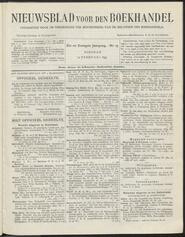 Nieuwsblad voor den boekhandel jrg 66, 1899, no 15, 21-02-1899 in 