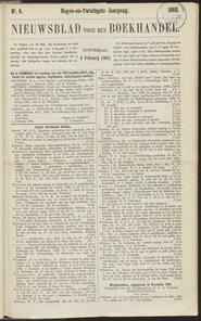 Nieuwsblad voor den boekhandel jrg 29, 1862, no 6, 06-02-1862 in 