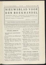 Nieuwsblad voor den boekhandel jrg 74, 1907, no 99, 10-12-1907 in 
