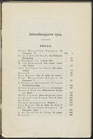 Nederland jrg 76, 1924 [Inhoudsopgave]