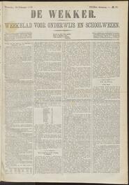De wekker; weekblad voor onderwijs en schoolwezen jrg 32, 1875, no 16, 24-02-1875 in 