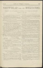 Nieuwsblad voor den boekhandel jrg 58, 1891, no 39, 15-05-1891 in 