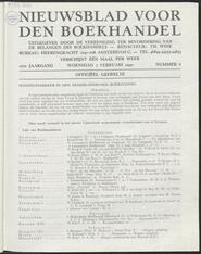 Nieuwsblad voor den boekhandel jrg 107, 1940, no 6, 07-02-1940 in 
