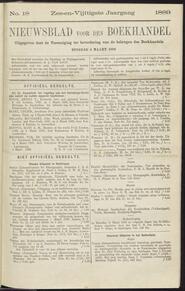 Nieuwsblad voor den boekhandel jrg 56, 1889, no 18, 05-03-1889 in 