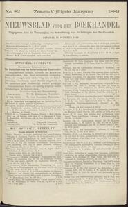 Nieuwsblad voor den boekhandel jrg 56, 1889, no 82, 15-10-1889 in 