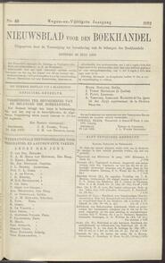 Nieuwsblad voor den boekhandel jrg 59, 1892, no 60, 26-07-1892 in 