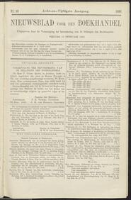 Nieuwsblad voor den boekhandel jrg 58, 1891, no 13, 13-02-1891 in 