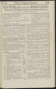 Nieuwsblad voor den boekhandel jrg 45, 1878, no 93, 22-11-1878 in 