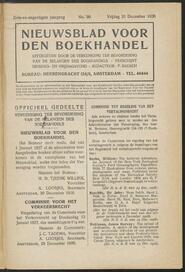 Nieuwsblad voor den boekhandel jrg 93, 1926, no 99, 31-12-1926 in 