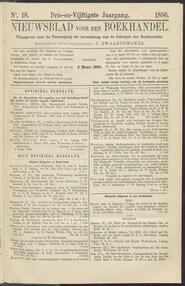 Nieuwsblad voor den boekhandel jrg 53, 1886, no 18, 02-03-1886 in 
