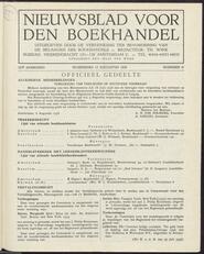 Nieuwsblad voor den boekhandel jrg 103, 1936, no 47, 12-08-1936 in 
