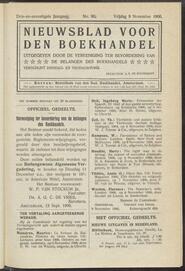 Nieuwsblad voor den boekhandel jrg 73, 1906, no 90, 09-11-1906 in 