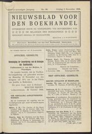 Nieuwsblad voor den boekhandel jrg 73, 1906, no 88, 02-11-1906 in 