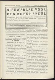 Nieuwsblad voor den boekhandel jrg 74, 1907, no 86, 25-10-1907 in 
