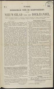 Nieuwsblad voor den boekhandel jrg 36, 1869, no 1, 10-01-1869 in 