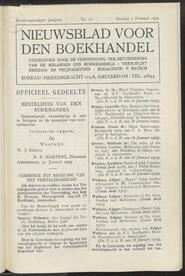 Nieuwsblad voor den boekhandel jrg 96, 1929, no 10, 05-02-1929 in 