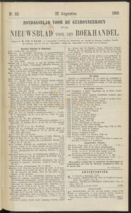 Nieuwsblad voor den boekhandel jrg 36, 1869, no 33, 22-08-1869 in 