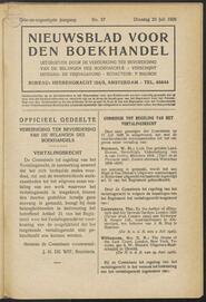 Nieuwsblad voor den boekhandel jrg 93, 1926, no 57, 20-07-1926 in 