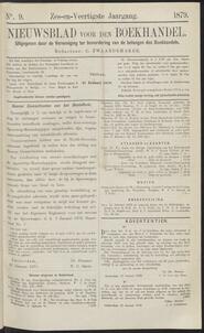 Nieuwsblad voor den boekhandel jrg 46, 1879, no 9, 31-01-1879 in 