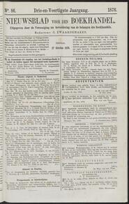 Nieuwsblad voor den boekhandel jrg 43, 1876, no 86, 27-10-1876 in 