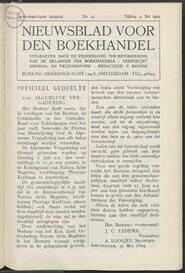 Nieuwsblad voor den boekhandel jrg 96, 1929, no 43, 31-05-1929 in 