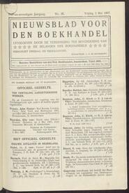 Nieuwsblad voor den boekhandel jrg 74, 1907, no 36, 03-05-1907 in 