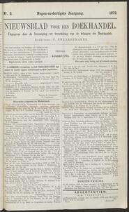 Nieuwsblad voor den boekhandel jrg 39, 1872, no 2, 05-01-1872 in 