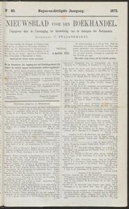 Nieuwsblad voor den boekhandel jrg 39, 1872, no 80, 04-10-1872 in 
