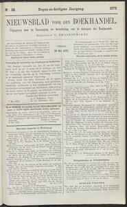 Nieuwsblad voor den boekhandel jrg 39, 1872, no 38, 10-05-1872 in 