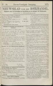 Nieuwsblad voor den boekhandel jrg 46, 1879, no 58, 22-07-1879 in 