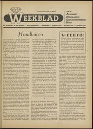 Weekblad van den Algemeenen Nederlandschen Diamantbewerkersbond in 