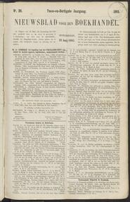 Nieuwsblad voor den boekhandel jrg 32, 1865, no 26, 29-06-1865 in 