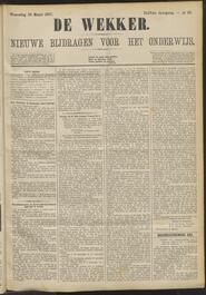 De wekker; nieuwe bijdragen voor het onderwijs jrg 44, 1887, no 26, 30-03-1887 in 