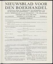 Nieuwsblad voor den boekhandel jrg 105, 1938, no 37, 14-09-1938 in 