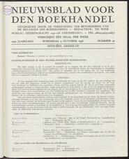 Nieuwsblad voor den boekhandel jrg 105, 1938, no 40, 05-10-1938 in 