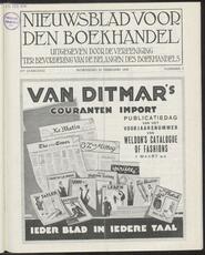 Nieuwsblad voor den boekhandel jrg 97, 1930, no 9, 26-02-1930 in 