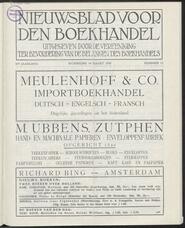 Nieuwsblad voor den boekhandel jrg 97, 1930, no 12, 19-03-1930 in 