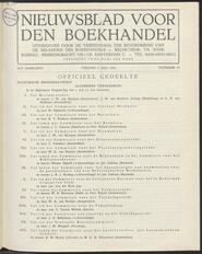 Nieuwsblad voor den boekhandel jrg 101, 1934, no 54, 06-07-1934 in 