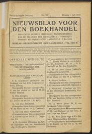 Nieuwsblad voor den boekhandel jrg 86, 1919, no 52, 01-07-1919 in 